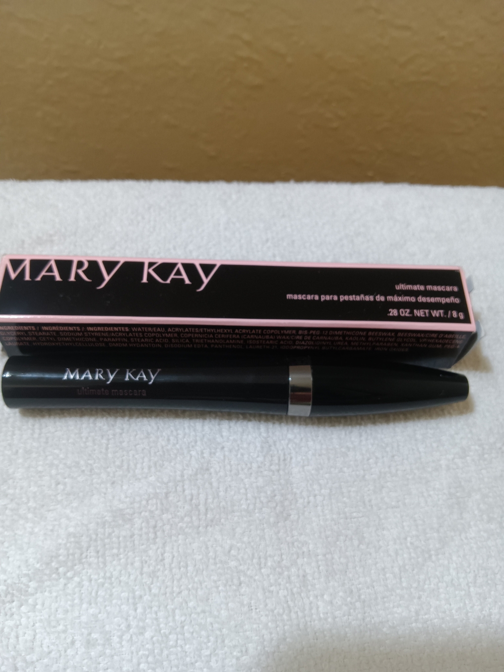 Mary Kay Mascara Tube with Pink-Trim Box